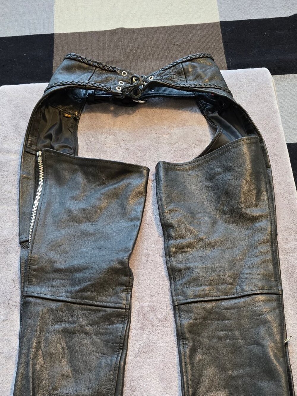Leather chaps 3xS - Picture 3 of 7